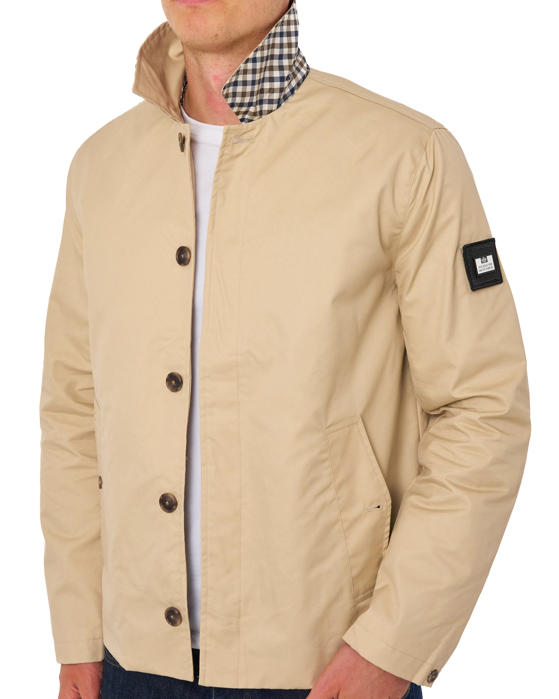 Weekend Offender Castlereagh Jacket Stone