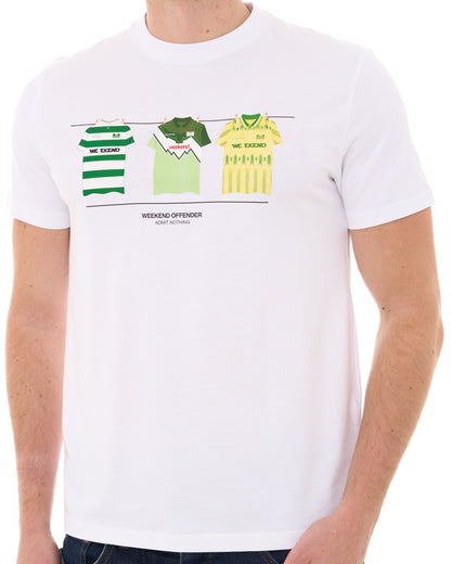 Weekend Offender Celtic T-Shirt Weiß