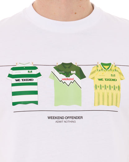 Weekend Offender Celtic T-Shirt Weiß