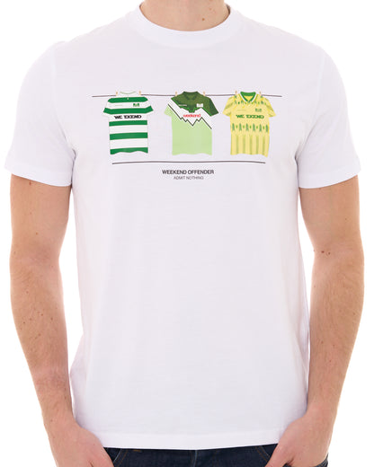 Weekend Offender Celtic T-Shirt Weiß