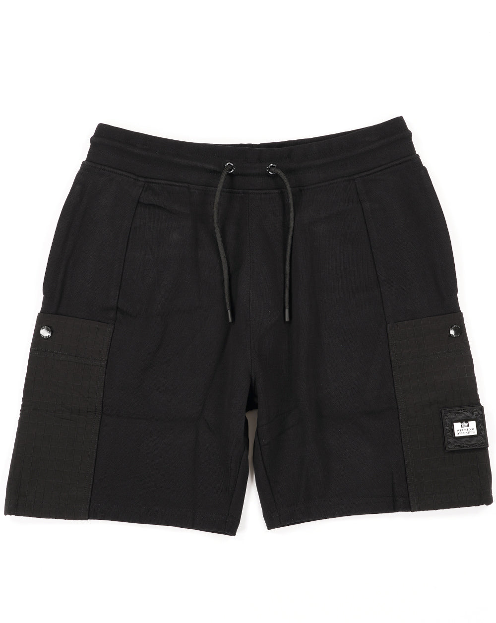 Weekend Offender Chiyoda Ripstop Pocket Shorts Schwarz