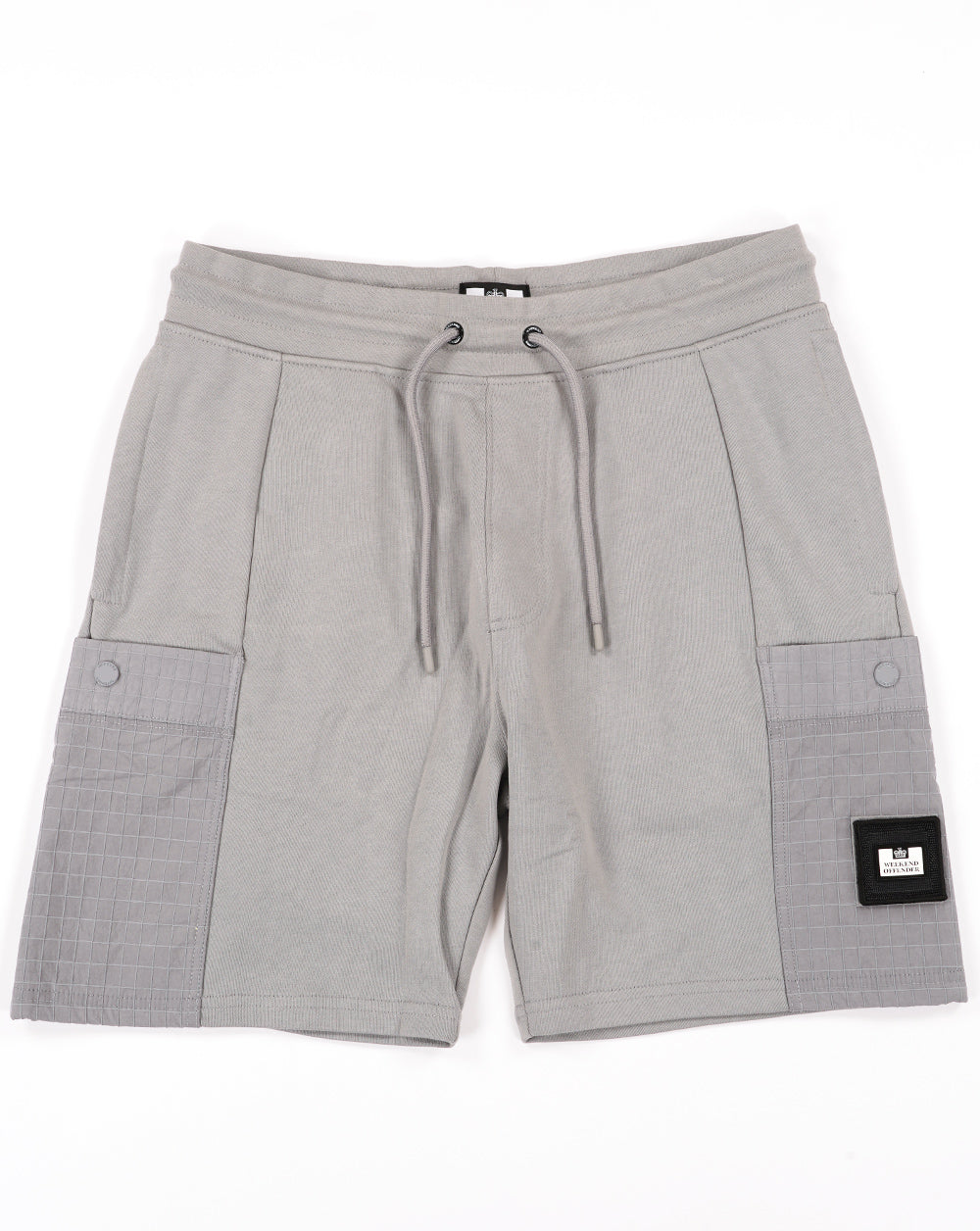 Weekend Offender Chiyoda Ripstop Pocket Shorts Smokey Grey