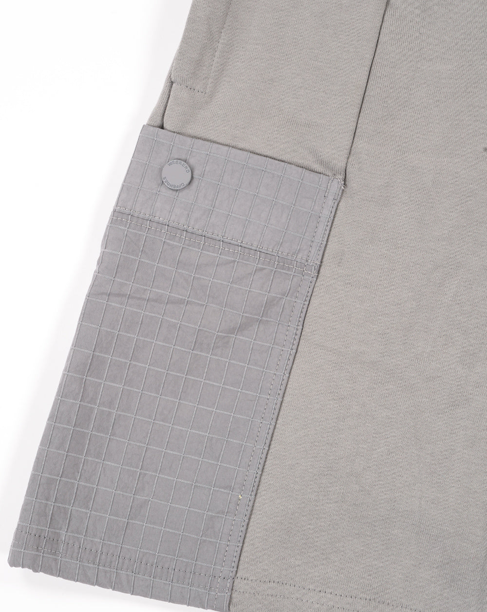 Weekend Offender Chiyoda Ripstop Pocket Shorts Smokey Grey