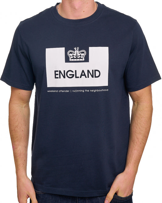 Weekend Offender Weekend Offender England T-Shirt Navy