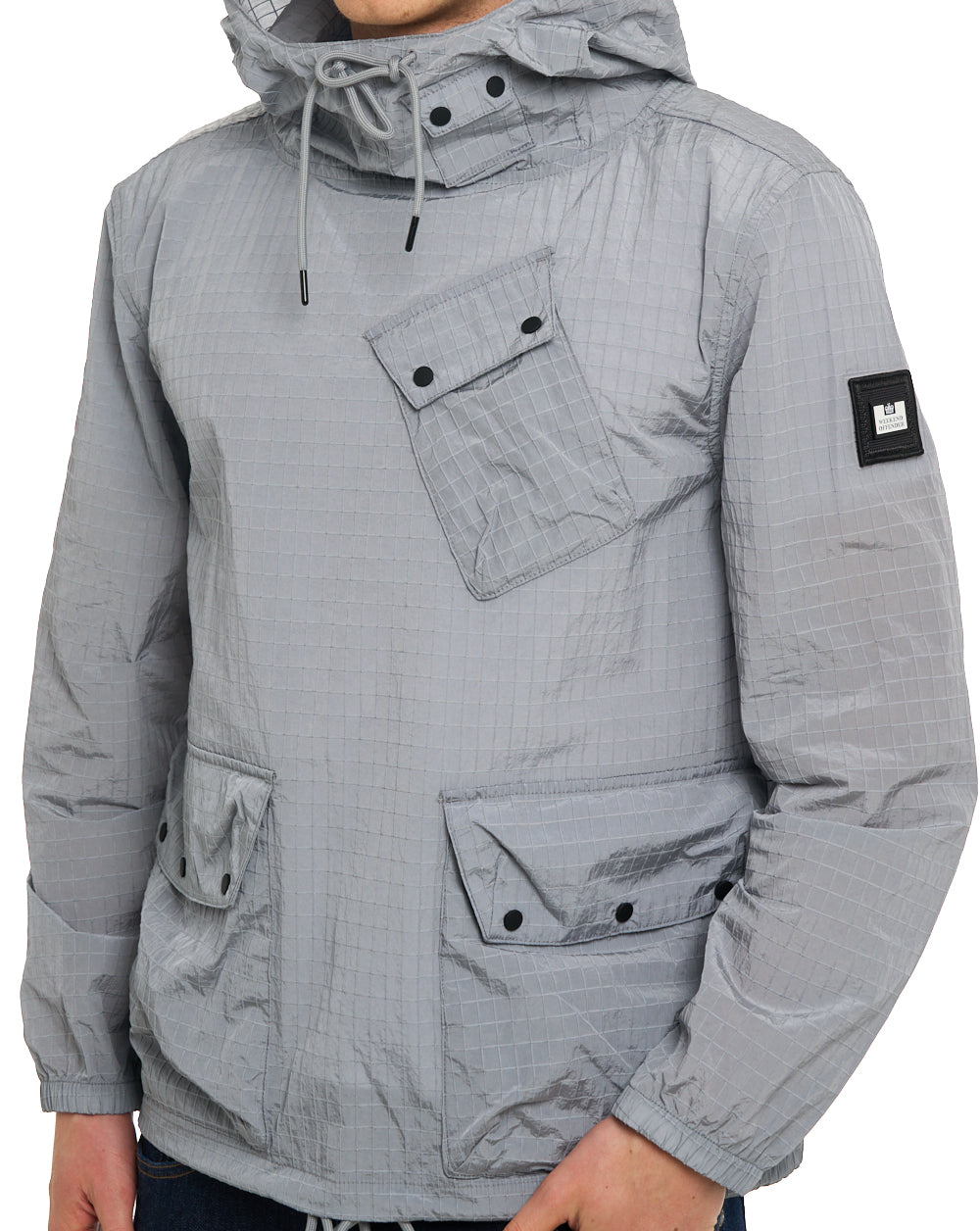 Weekend Offender Grohl Overhead Jacket Smokey Grey