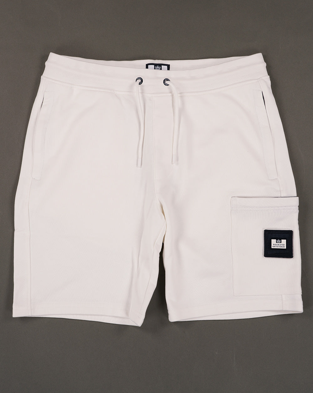 Weekend Offender Hawkins Shorts White