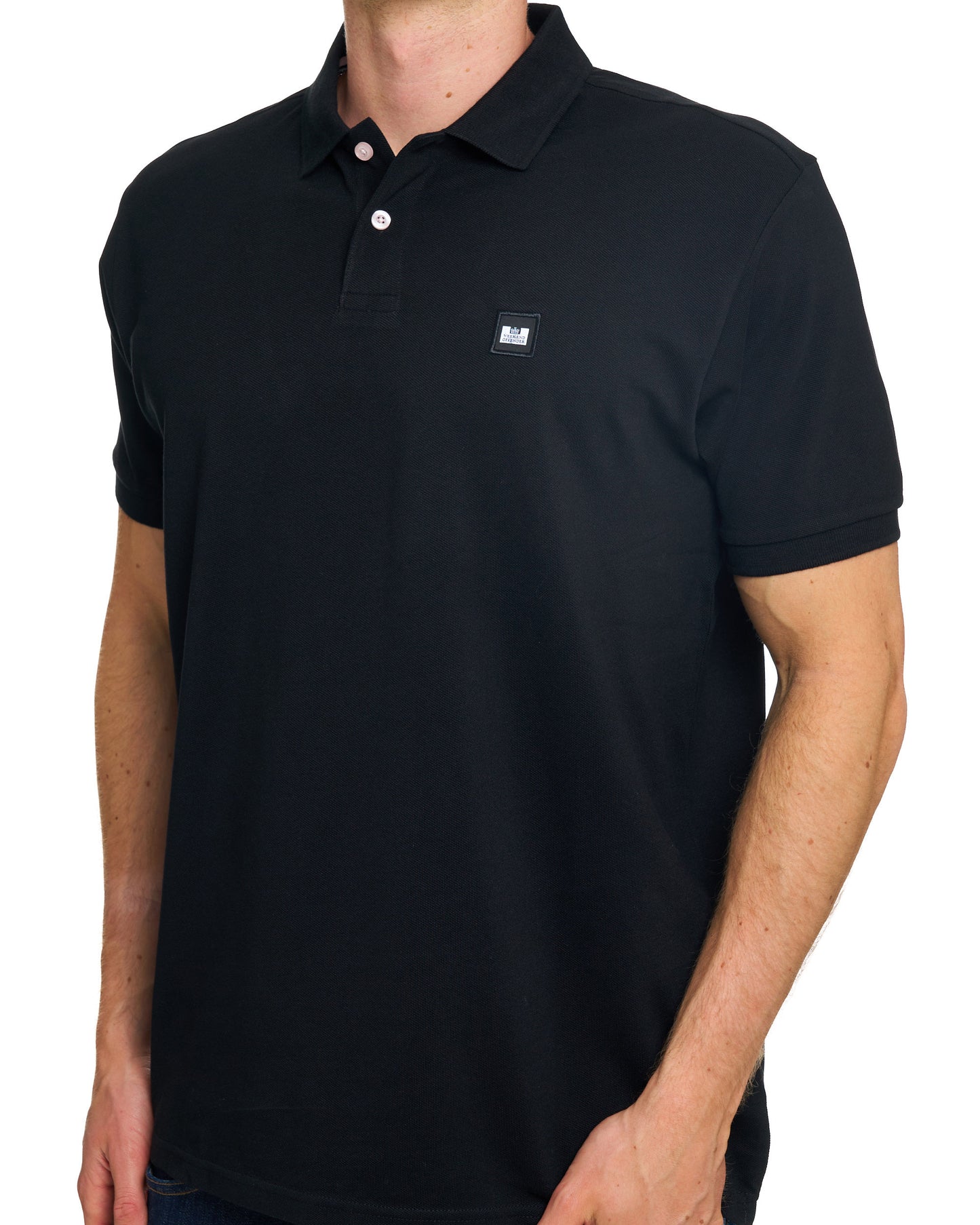 Weekend Offender Heathcote Poloshirt Schwarz