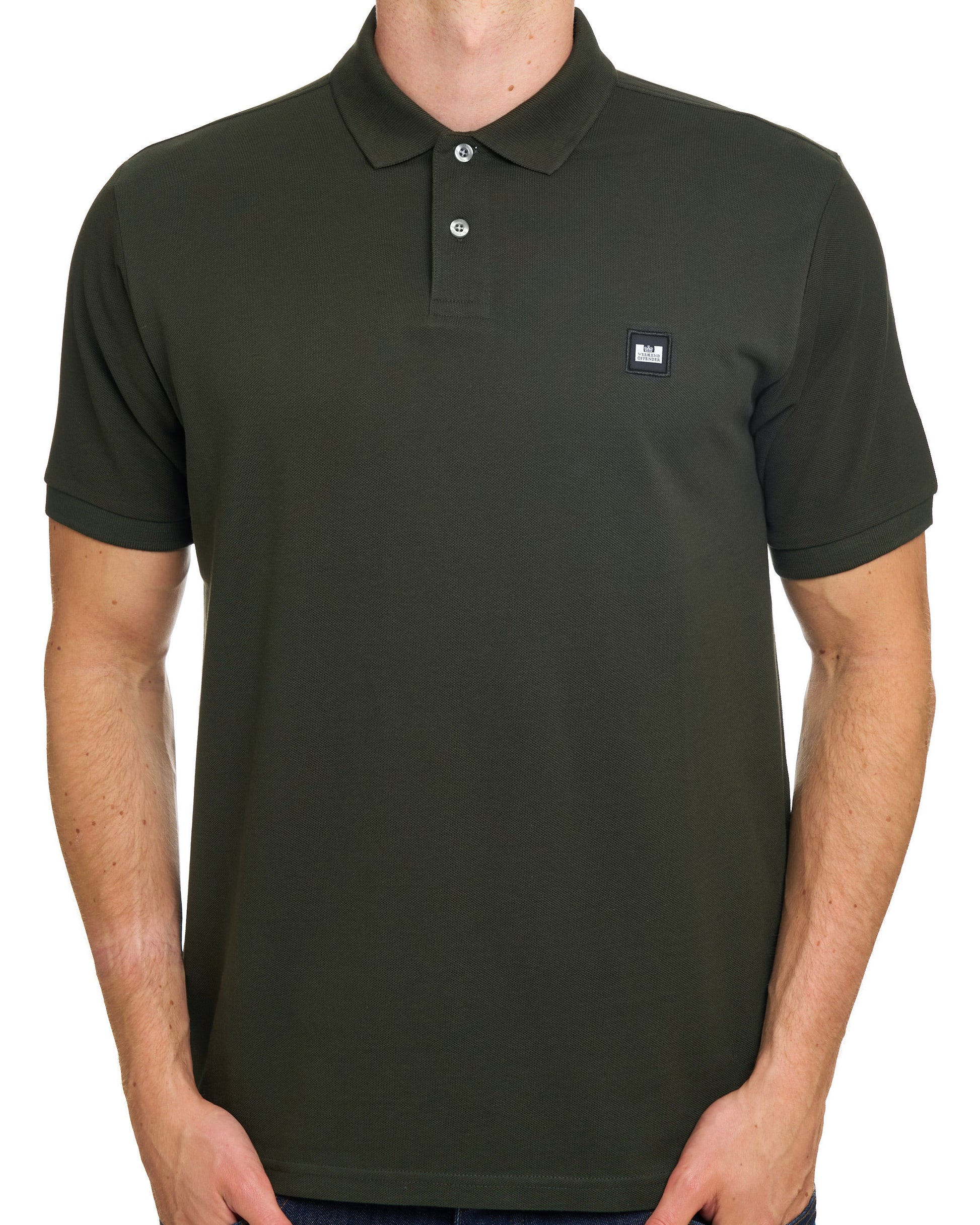 Weekend Offender Heathcote Poloshirt Dunkelgrün