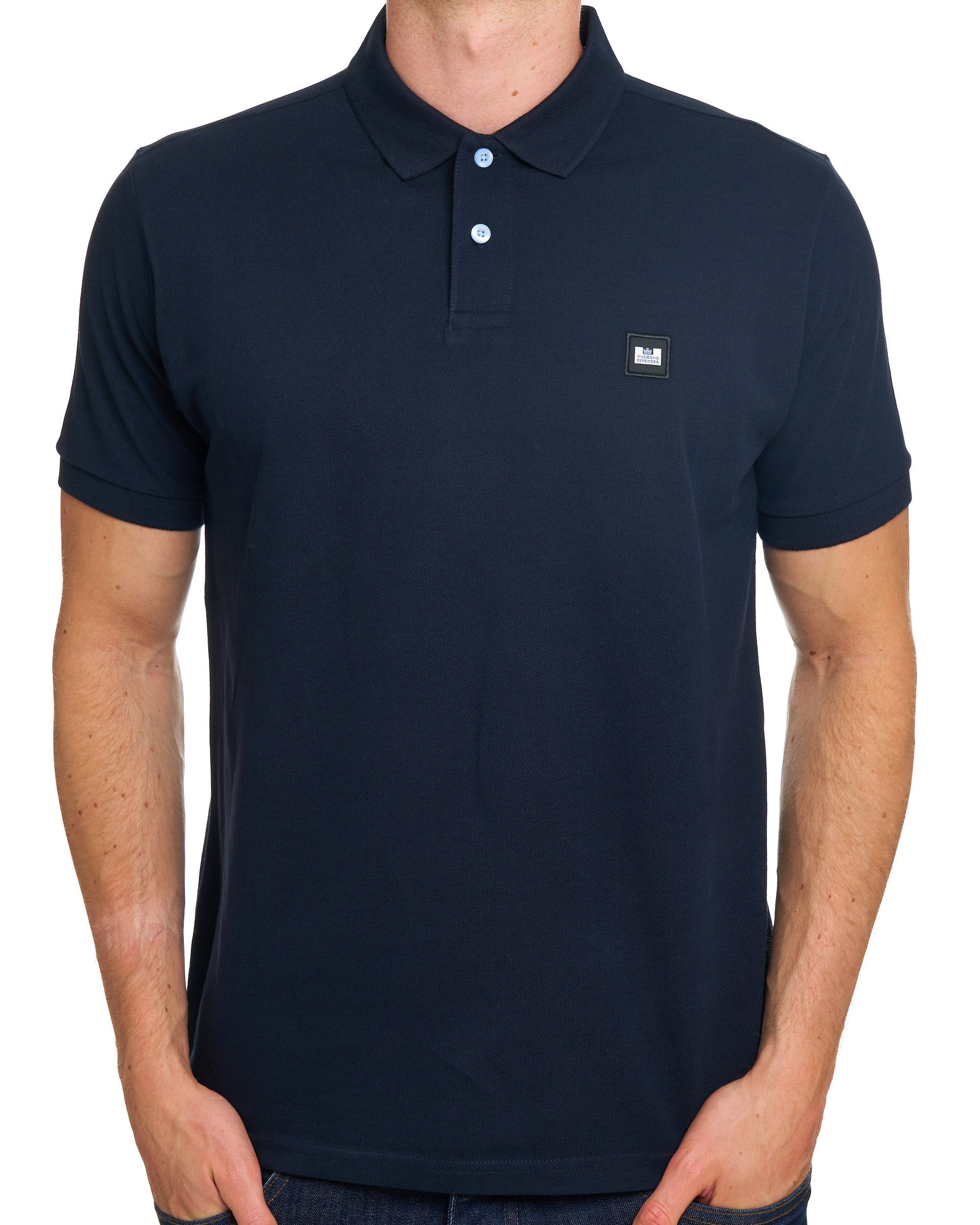 Weekend Offender Heathcote Poloshirt, Marineblau
