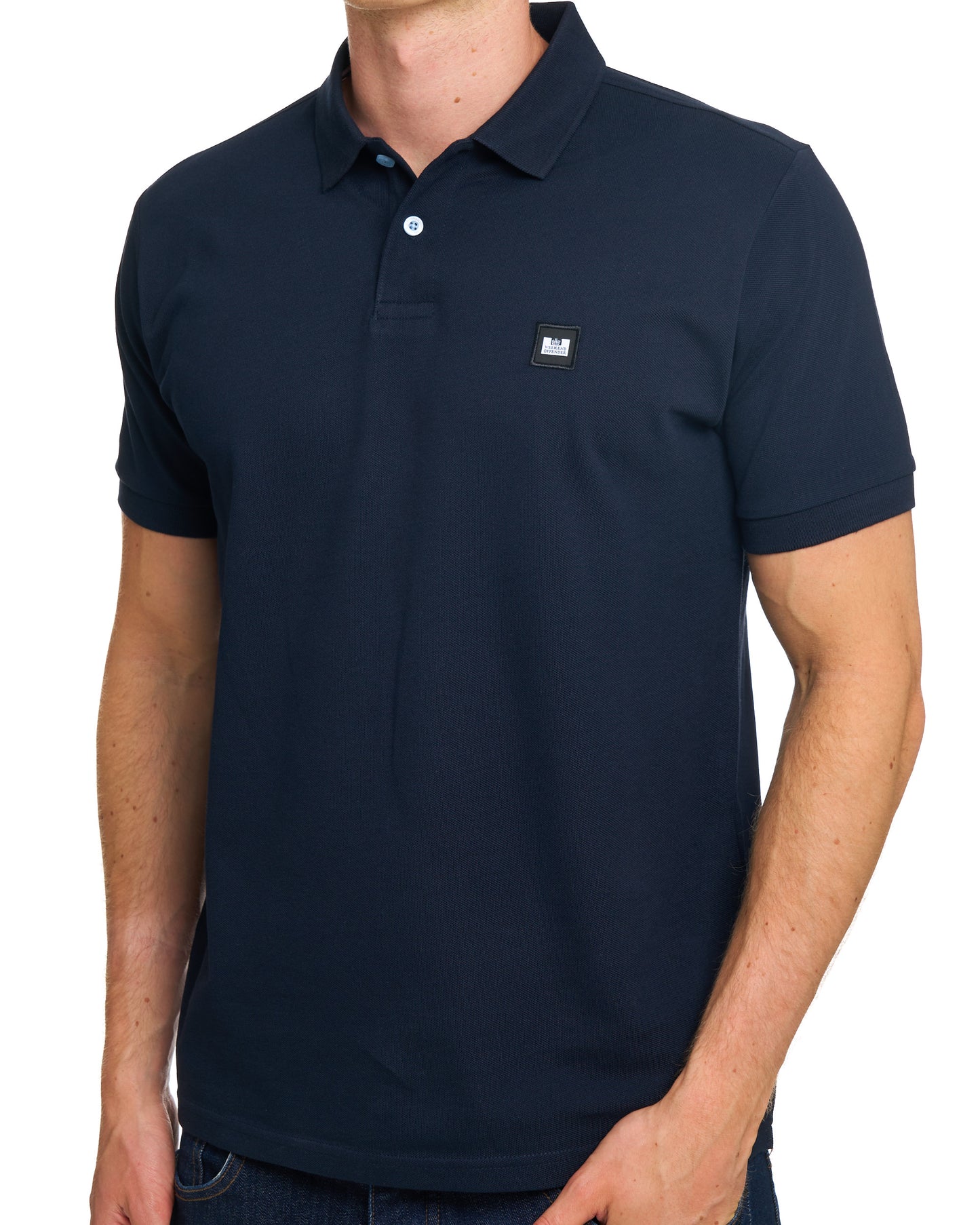 Weekend Offender Heathcote Poloshirt, Marineblau