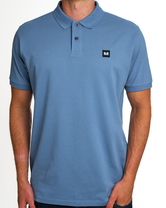 Weekend Offender Weekend Offender Heathcote Polo Shirt Peruvian Blue