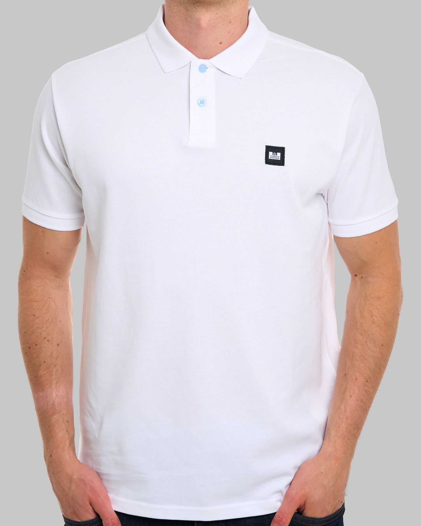 Weekend Offender Heathcote Poloshirt Weiß