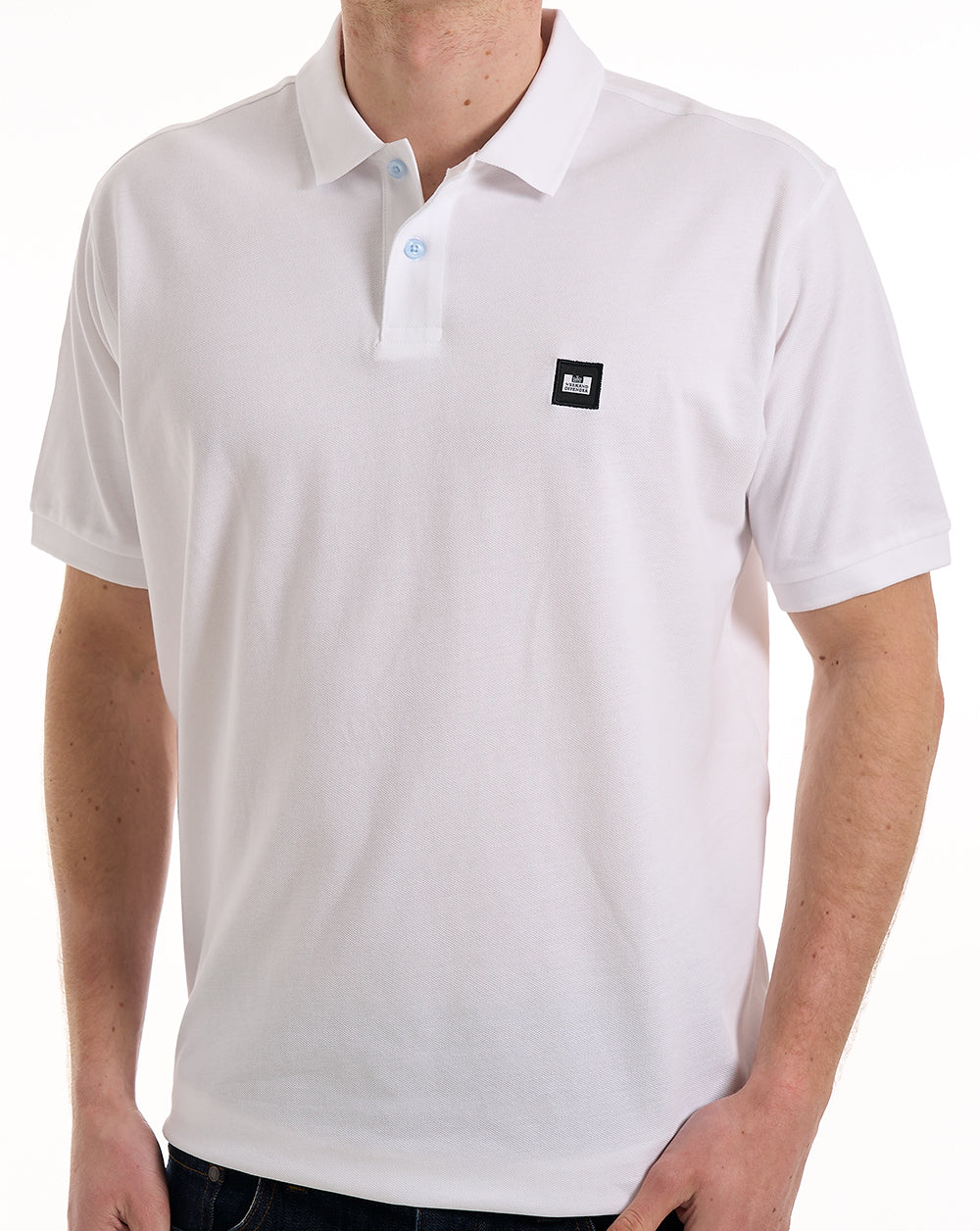 Weekend Offender Heathcote Poloshirt Weiß