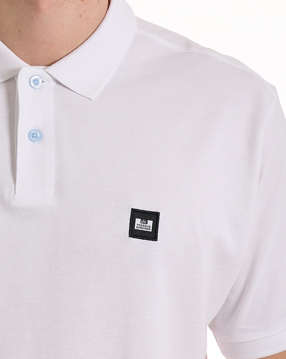 Weekend Offender Heathcote Poloshirt Weiß
