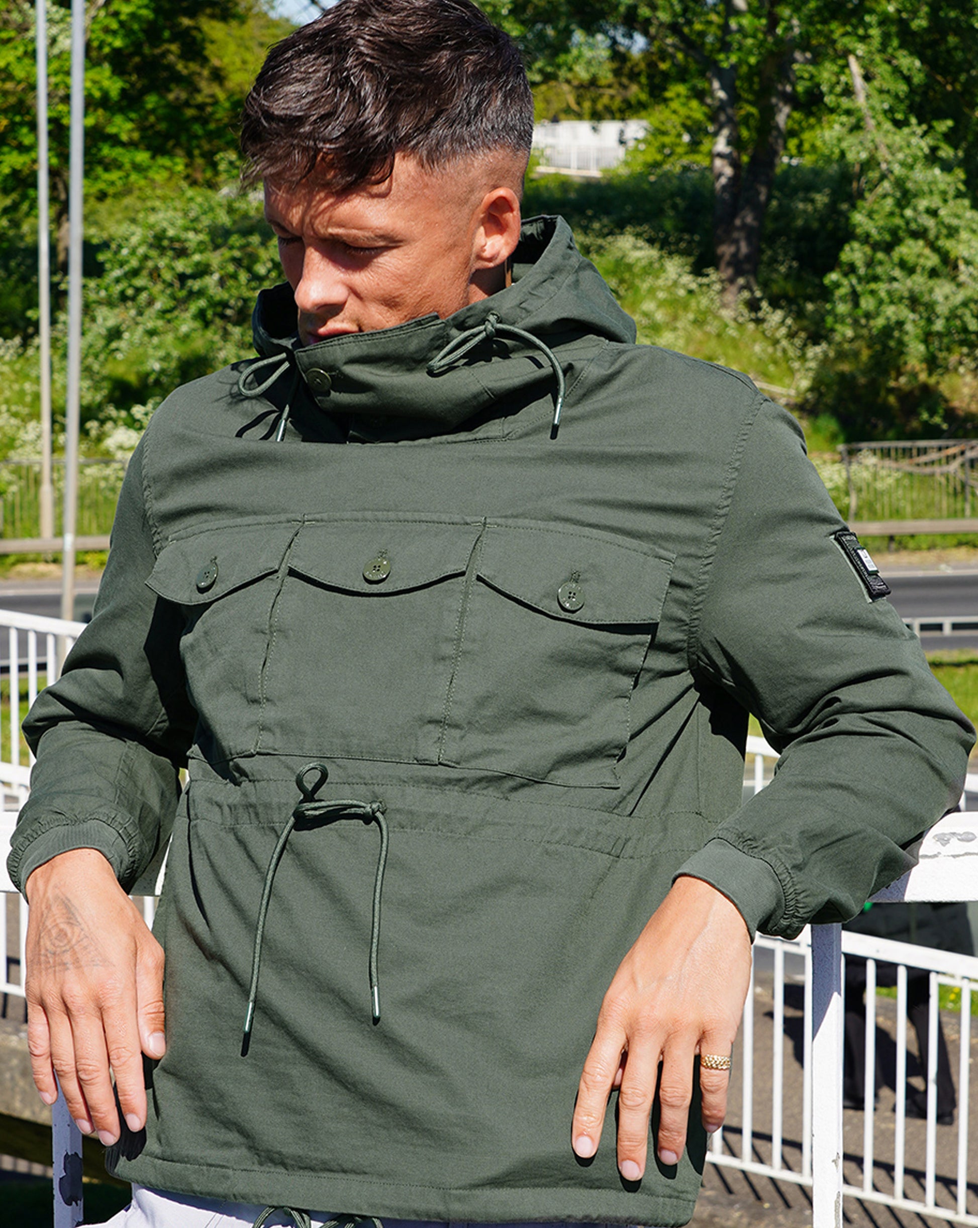 Weekend Offender Kovags OH Jacke Dunkelkhaki