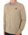 Weekend Offender Lindley LS Polo Shirt Deep Stone