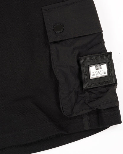 Weekend Offender Nor'easter Cargo-Shorts Schwarz