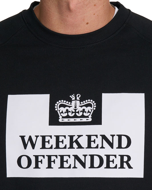 Weekend Offender Weekend Offender Penitentiary Sweatshirt Black