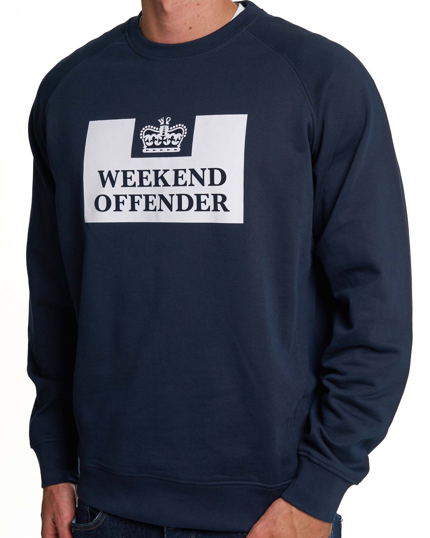 Weekend Offender Penitentiary Sweatshirt Navy