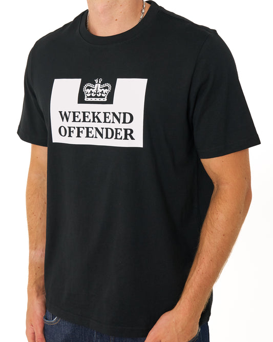 Weekend Offender Weekend Offender Prison T Shirt Black
