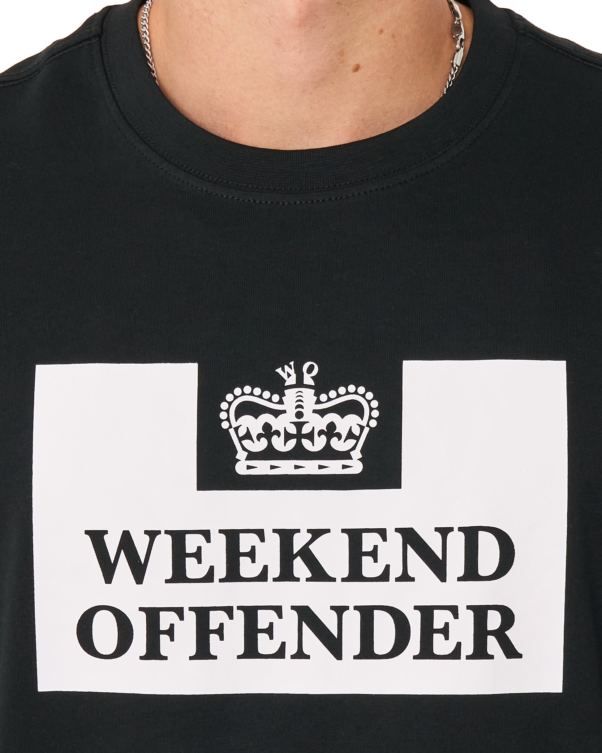 Weekend Offender Prison T Shirt Black