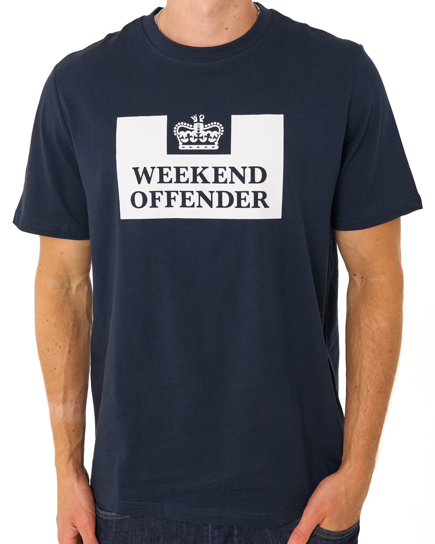 Weekend Offender Prison T Shirt Navy