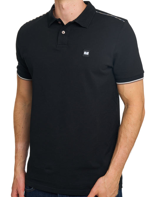 Weekend Offender Weekend Offender Sakai Poloshirt Schwarz