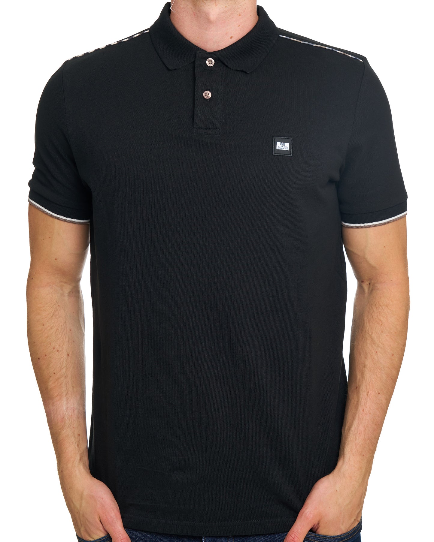 Weekend Offender Sakai Poloshirt Schwarz
