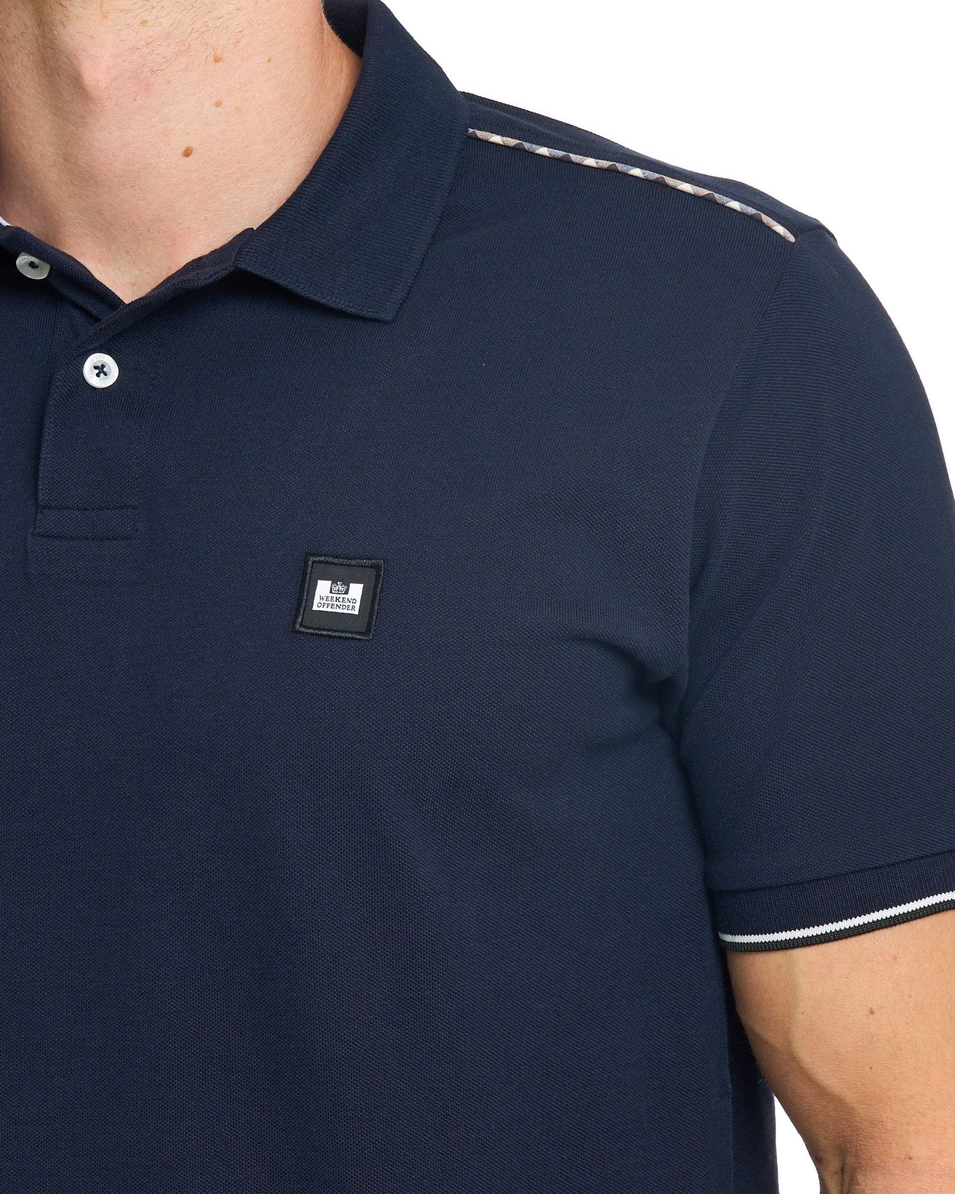 Weekend Offender Sakai Poloshirt, Marineblau