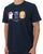 Weekend Offender Schottland Euro T-Shirt Marineblau