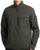 Weekend Offender Southbank Overshirt Dark Green