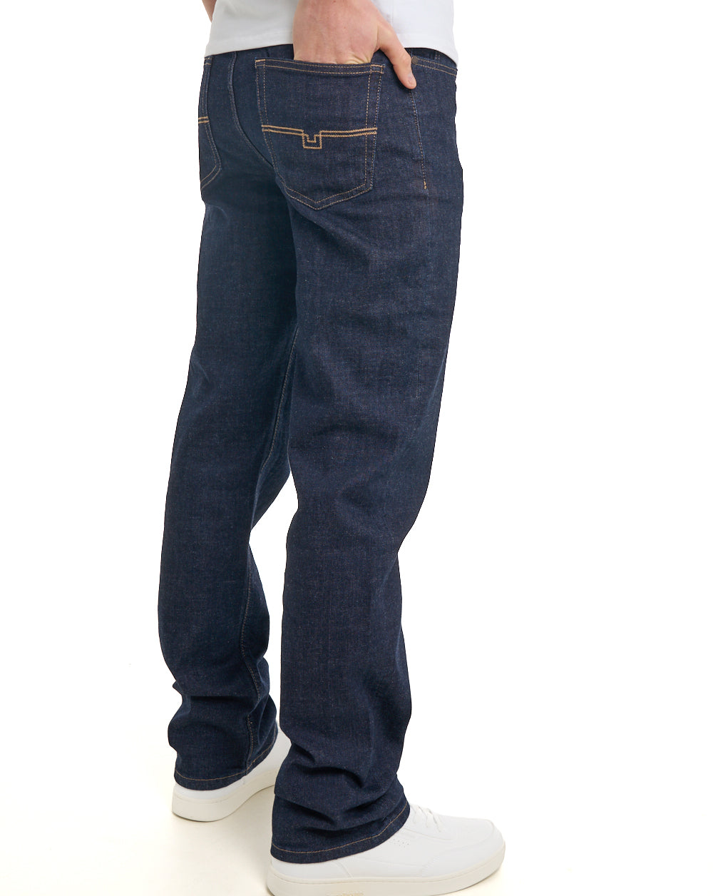 Weekend Offender Straight Fit Jeans Dunkelblau