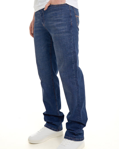 Weekend Offender Straight Fit Jeans Dunkelbraun