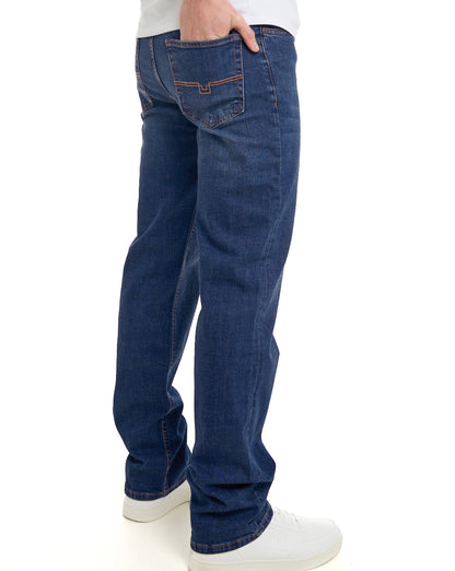 Weekend Offender Straight Fit Jeans Dunkelbraun