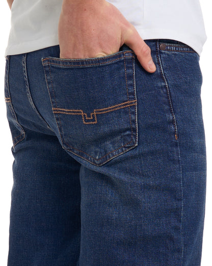 Weekend Offender Straight Fit Jeans Dunkelbraun