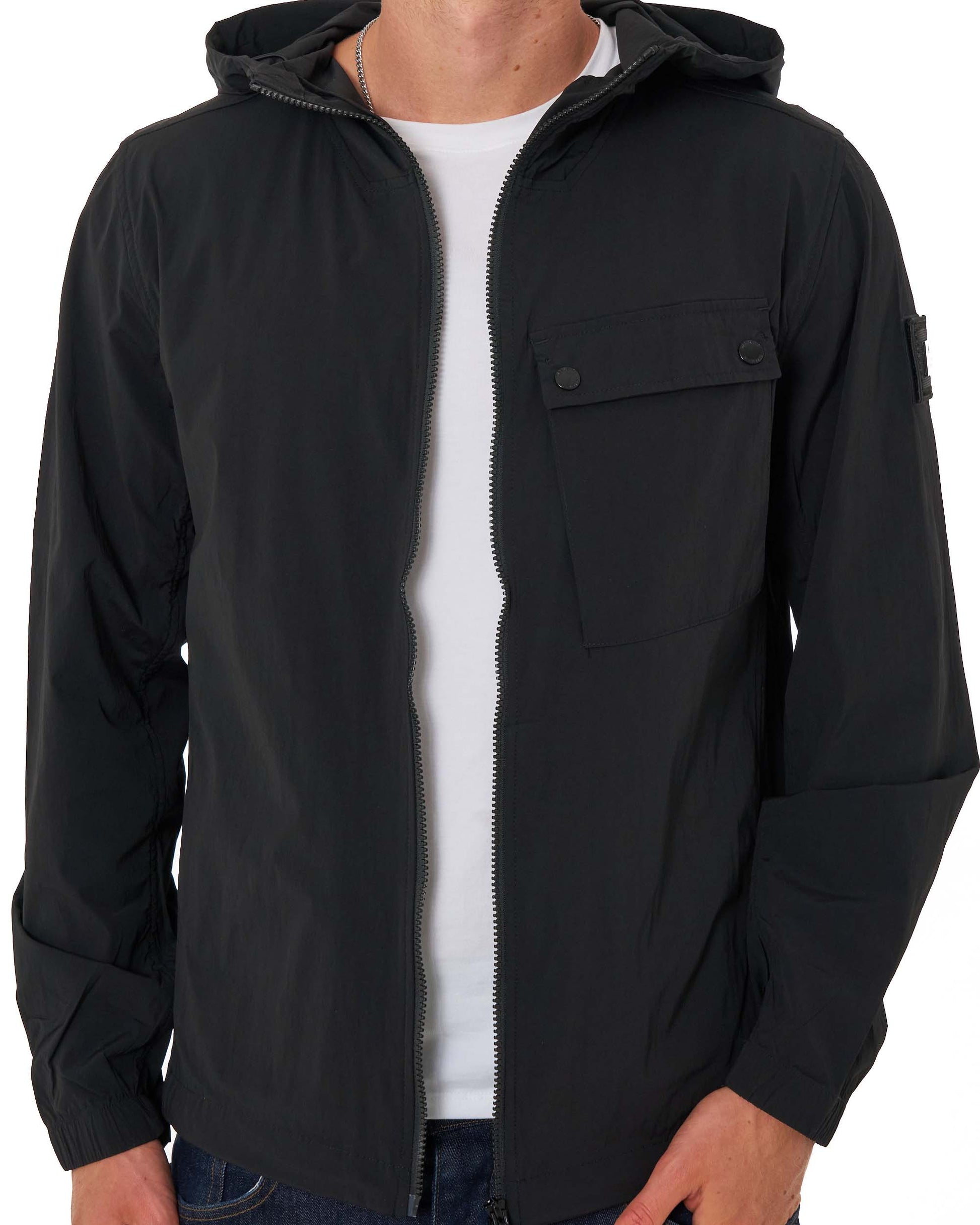 Weekend Offender Temara Technical Windbreaker Black