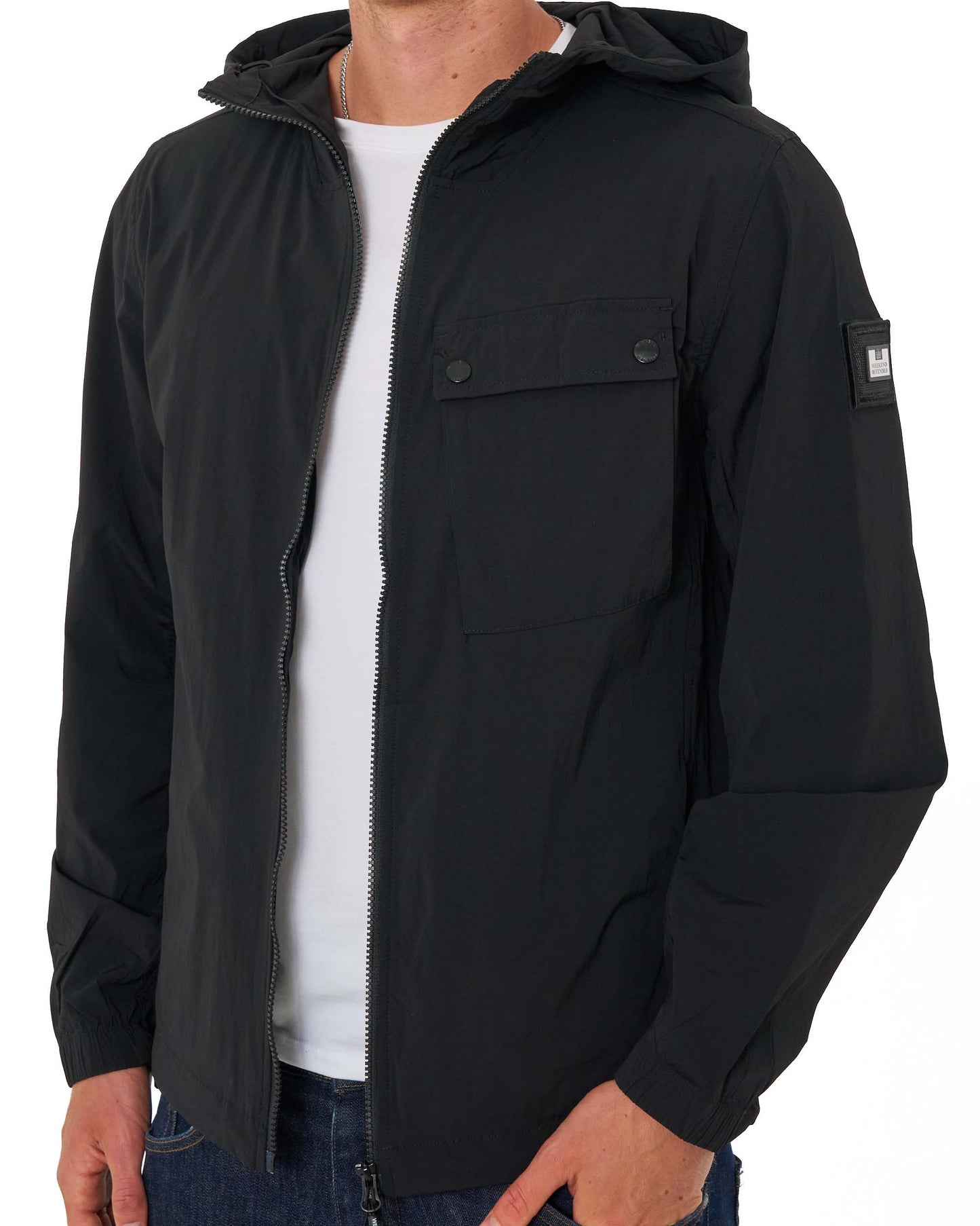 Weekend Offender Temara Technical Windbreaker Black