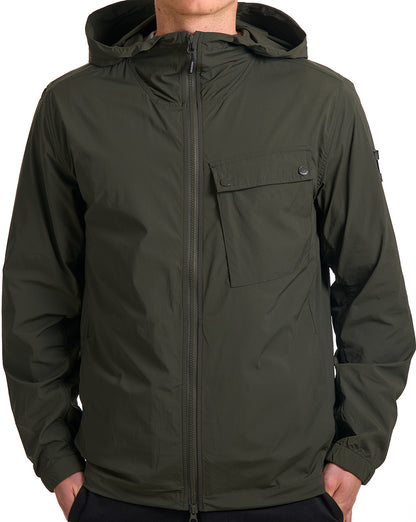 Weekend Offender Temara Technische Windjacke Dunkelgrün