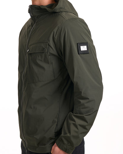 Weekend Offender Temara Technische Windjacke Dunkelgrün