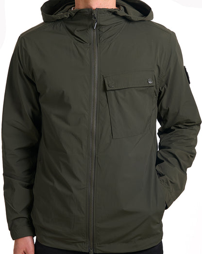 Weekend Offender Temara Technische Windjacke Dunkelgrün
