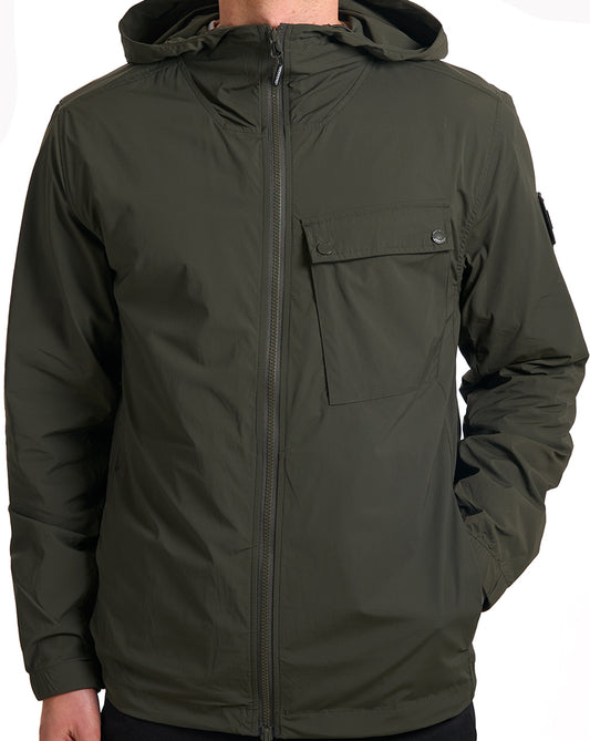 Weekend Offender Weekend Offender Temara Technische Windjacke Dunkelgrün