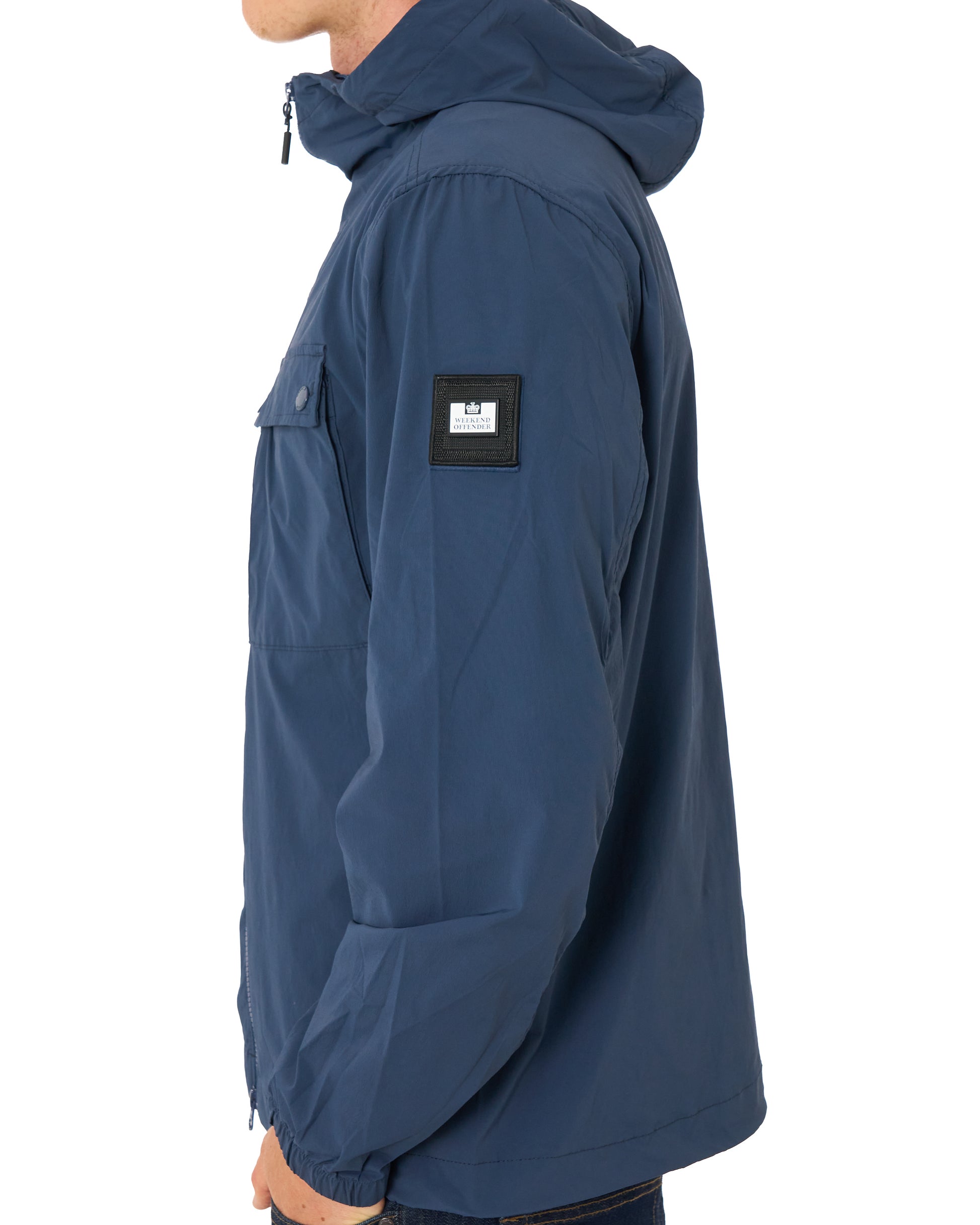 Weekend Offender Temara Technical Windbreaker Lagoon