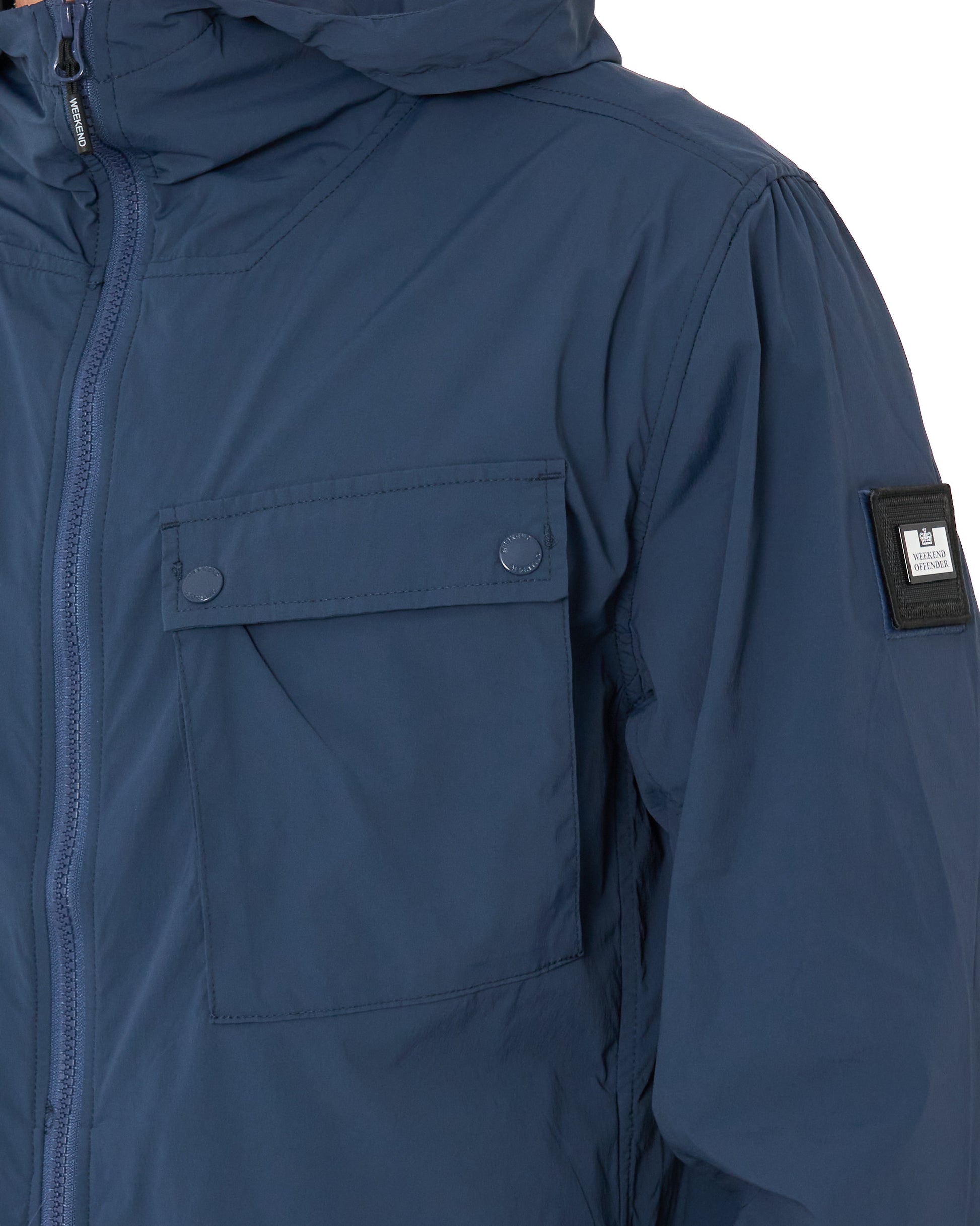 Weekend Offender Temara Technical Windbreaker Lagoon