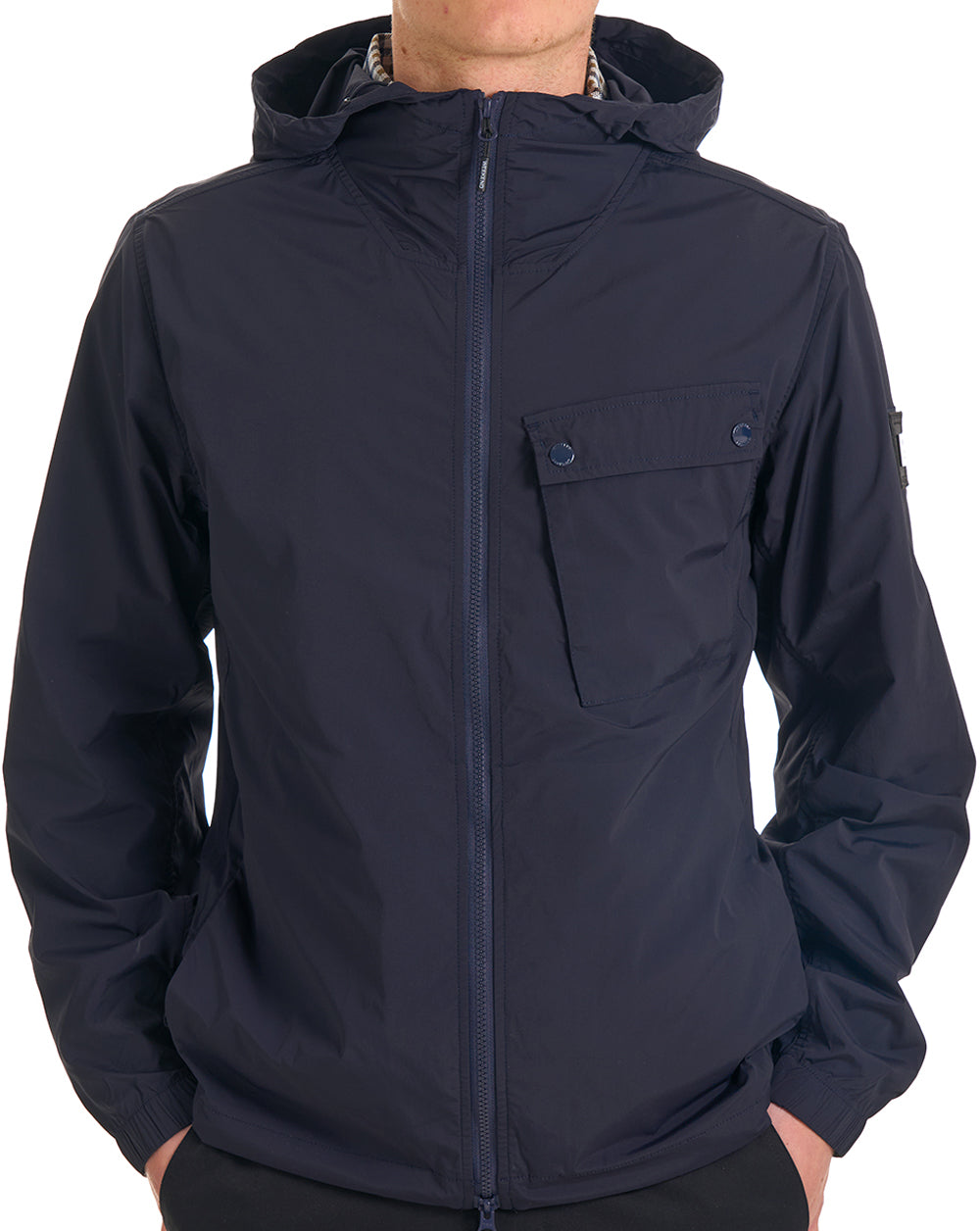Weekend Offender Temara Technischer Windbreaker Marineblau