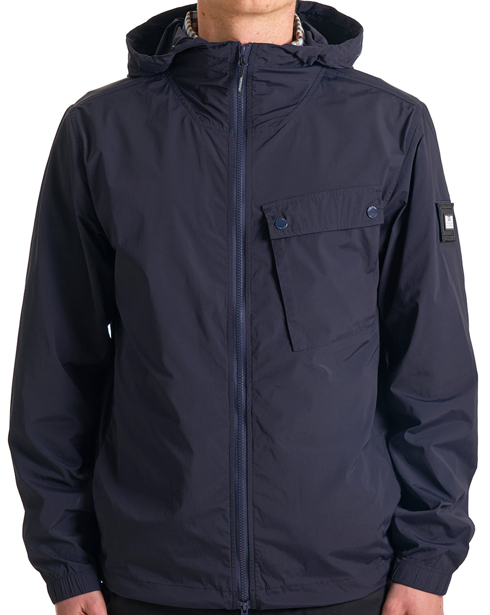 Weekend Offender Temara Technischer Windbreaker Marineblau