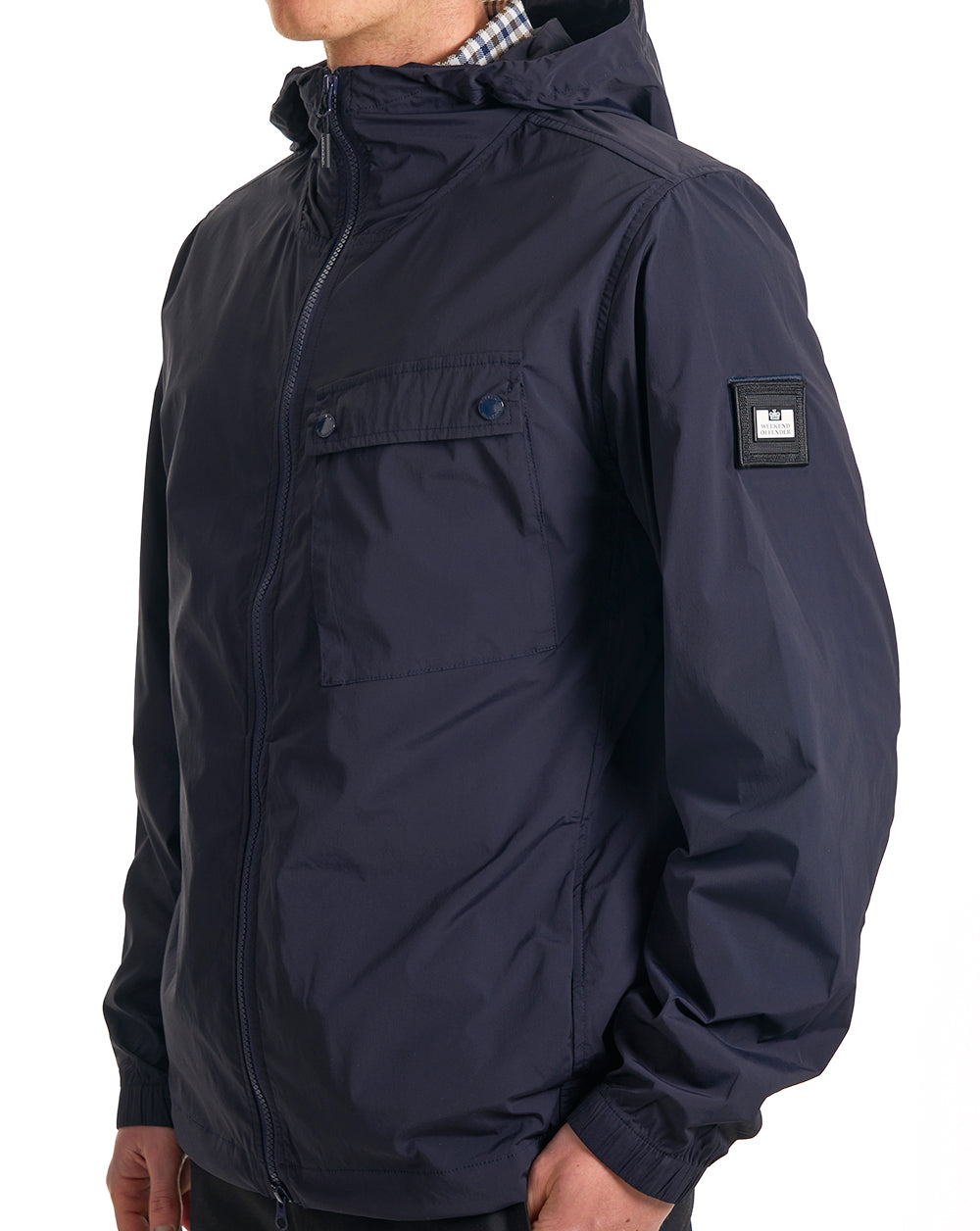 Weekend Offender Temara Technischer Windbreaker Marineblau
