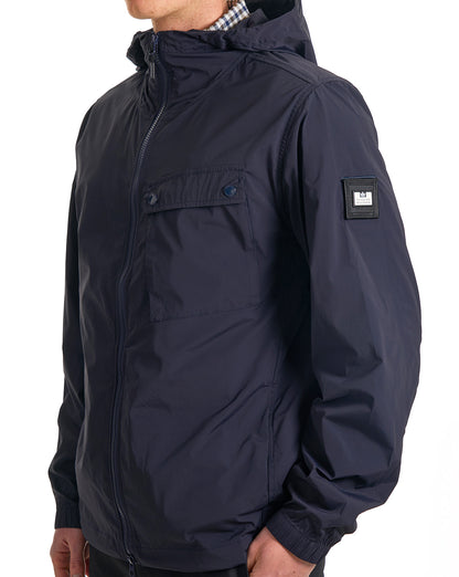 Weekend Offender Temara Technischer Windbreaker Marineblau