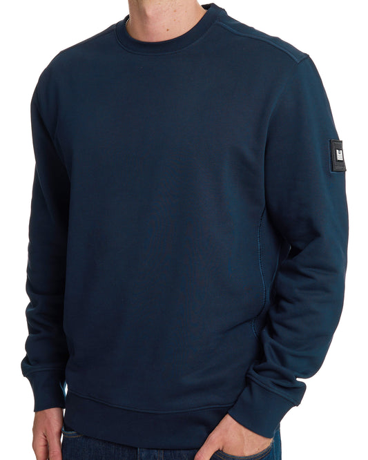 Weekend Offender Weekend Offender Thunder Crew Sweat Navy