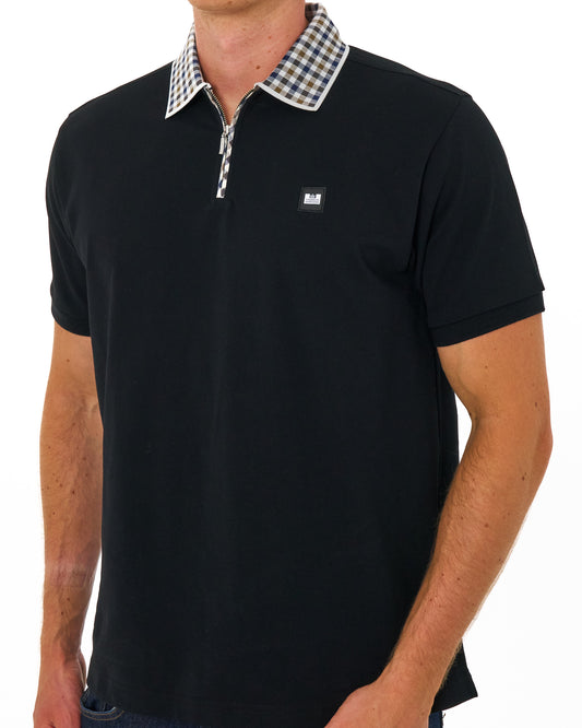 Weekend Offender Weekend Offender Tipasa Polo Shirt Black