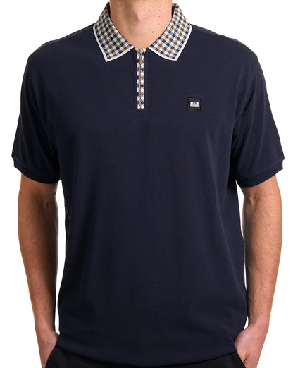 Weekend Offender Tipasa Poloshirt Marineblau